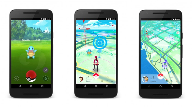 Pokémon Go se dévoile avec des images officielles - mmorpg