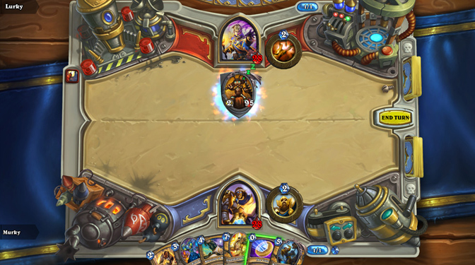 Un défi à deux dans le mode Bras de fer de Hearthstone - mmorpg